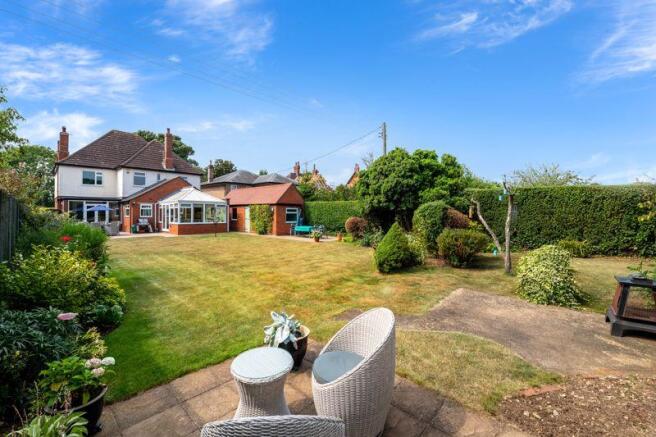 Rear garden