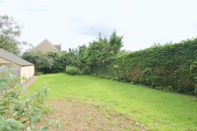 Rear garden