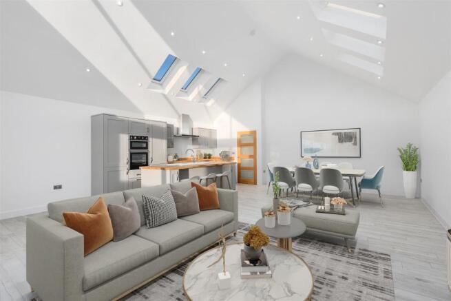 Open Plan Living/Kitchen/Diner (Visualisation)