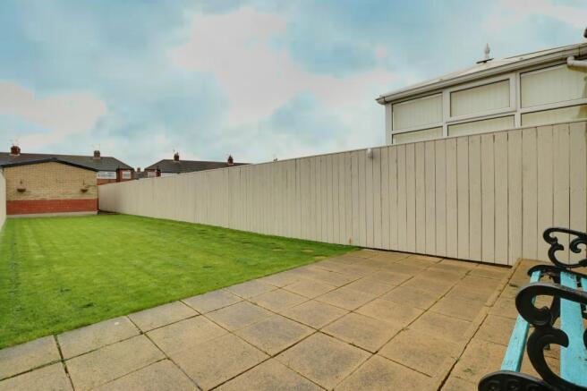 Rear garden