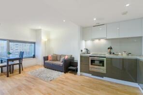 Flat 411, 22 Landmark West Tower, Marsh Wall, London E14 9AF