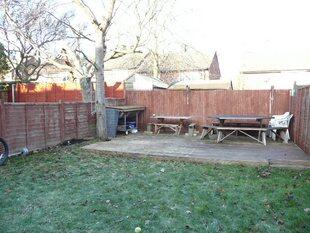 Rear garden