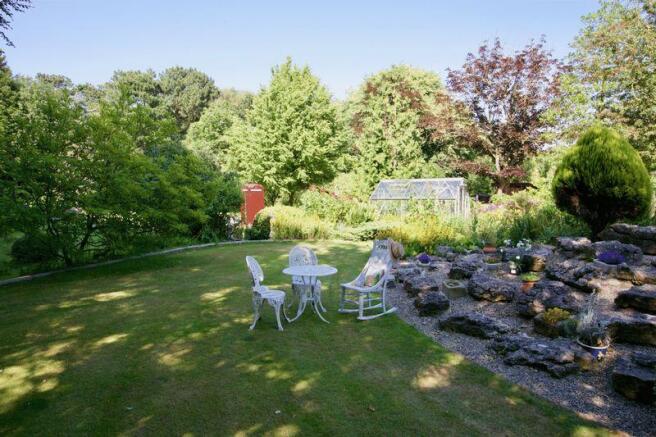 Rear garden