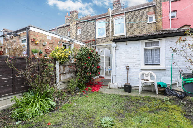 enclosed rear garden