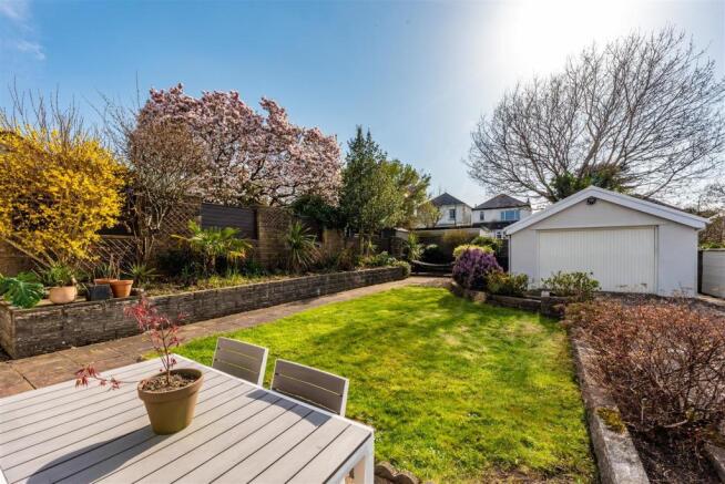 Further view of rear garden