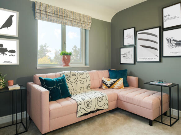 The Oxford - Bedroom 4 - Home Office