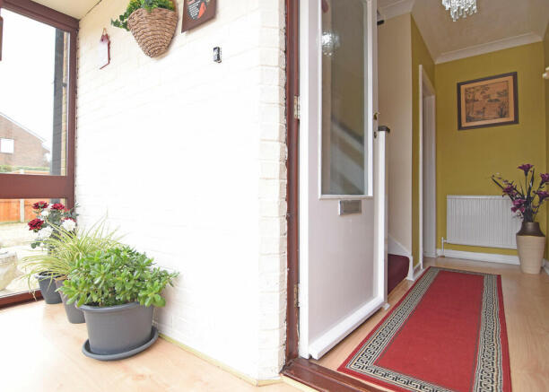 Porch and Hallway