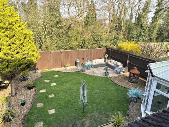 Rear Garden With Unspoiled Outlook 482