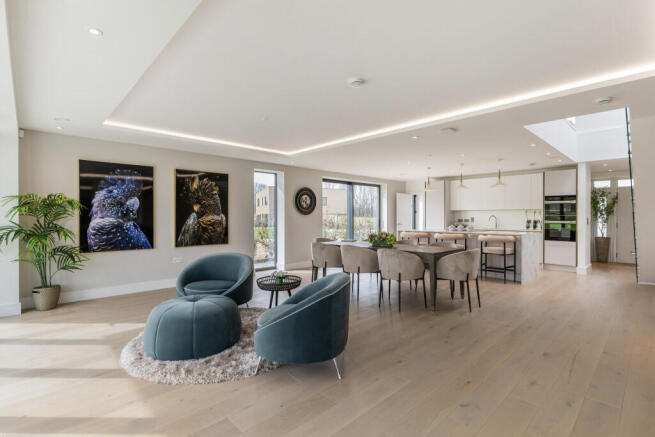 Internal photo of show home