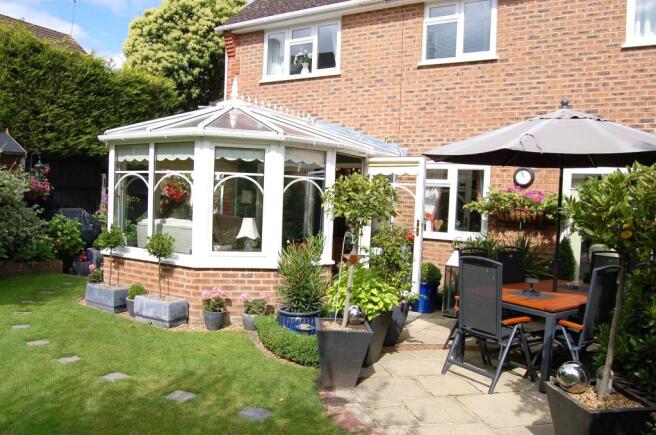 Rear garden