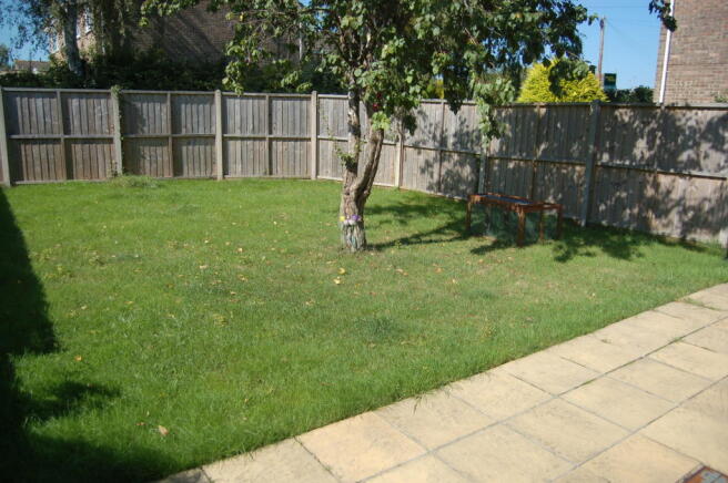 Rear garden