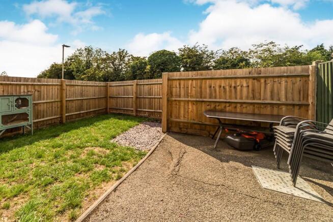 Rear garden