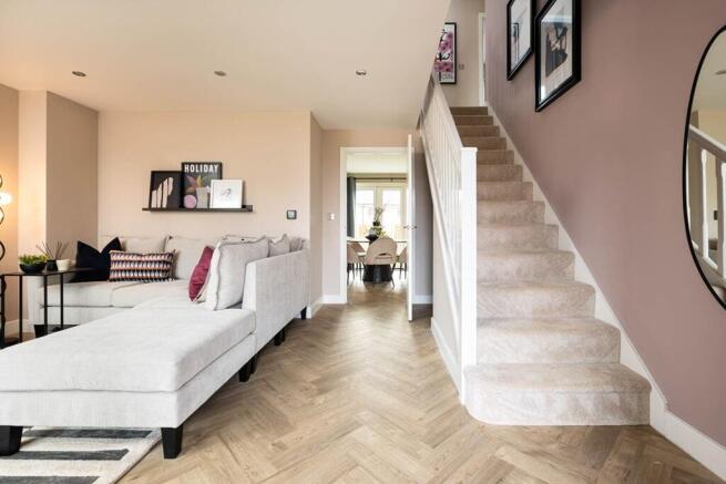 A sociable open plan layout