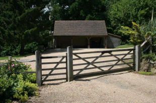 The approach and car