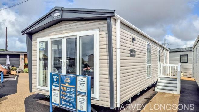 Exterior of ABI Beverley holiday home at Solent Br