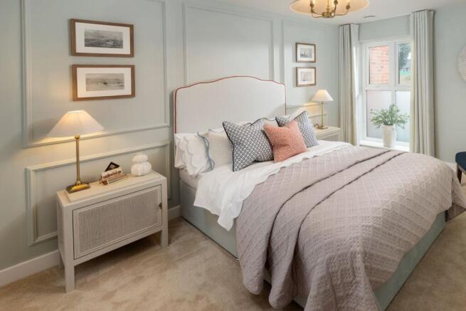 Show home bedroom