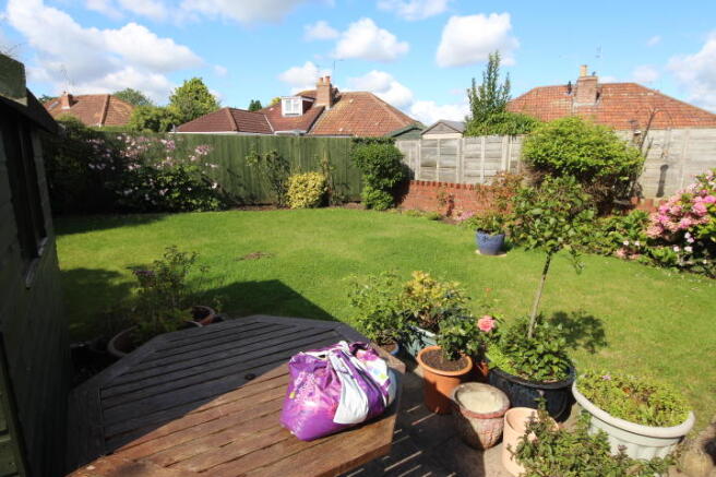 Rear garden