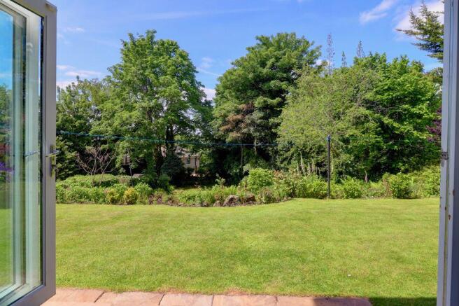 Garden View From Dining Room