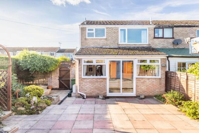 Rear of Property