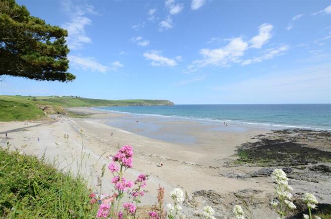 Nearby Pendower Beach