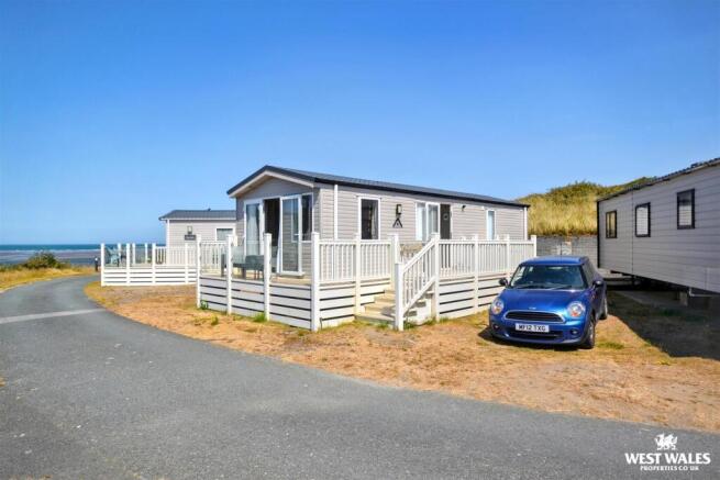 Front of caravan