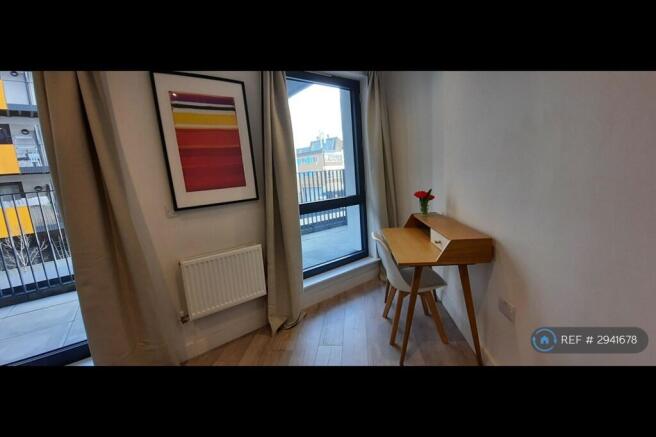 Desk In Living Room