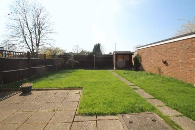 Rear garden