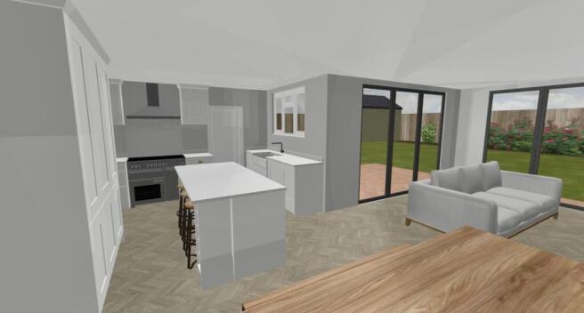 LIVING DINING KITCHEN