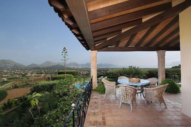 View from terrace