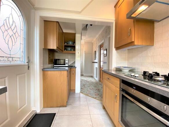 Kitchen through t...