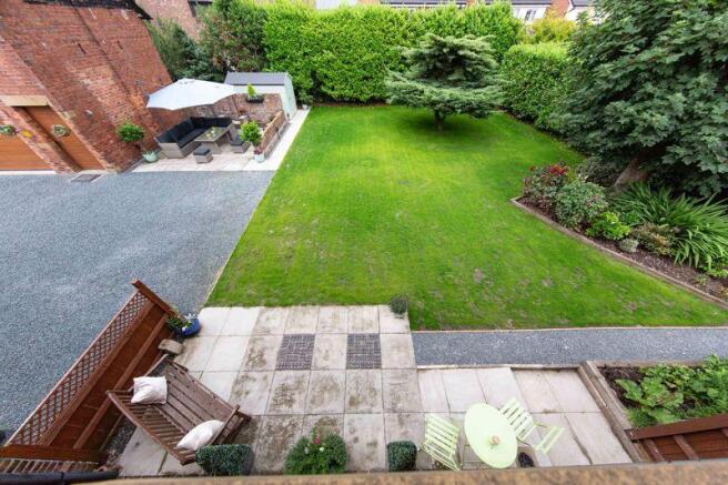 Rear garden