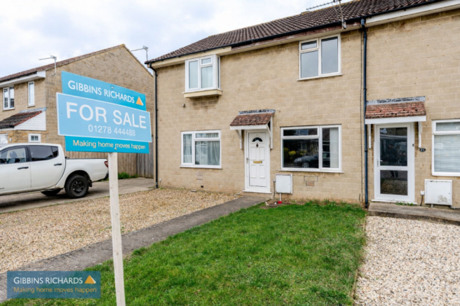 2-bed terraced on Withygrove Close, Bridgwater, TA6, £175,000