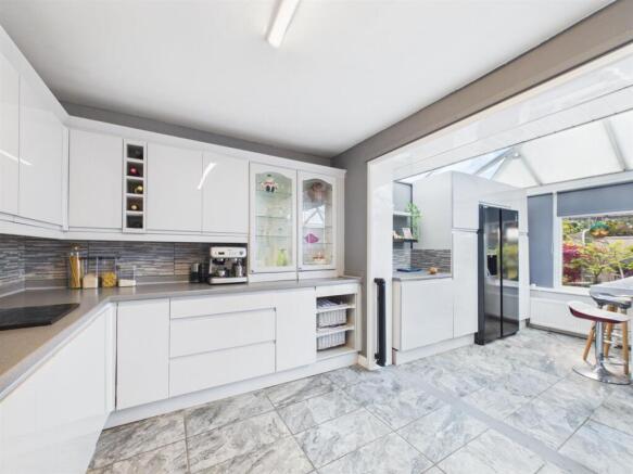 Open plan kitchen
