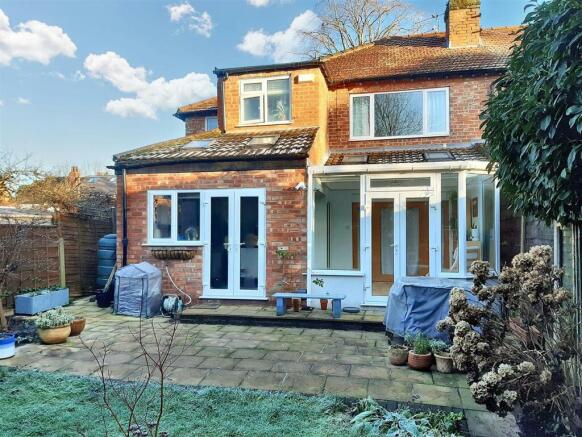 Rear of Property