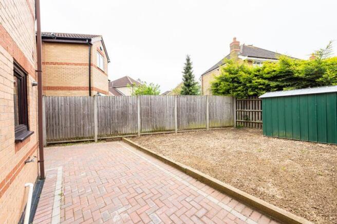 Rear garden