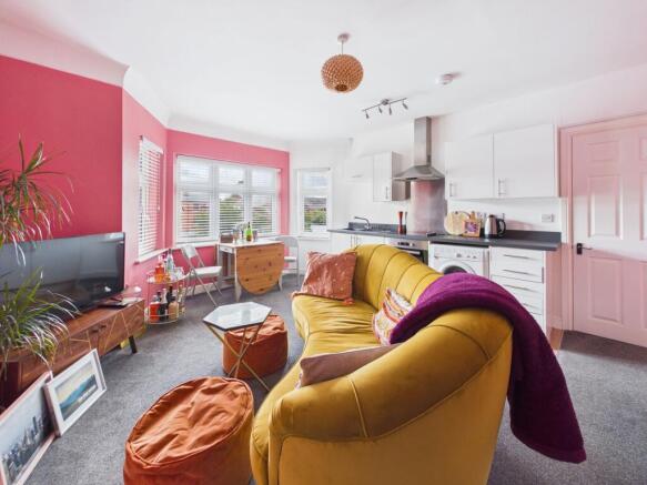Open Plan Living Area And Kitchen