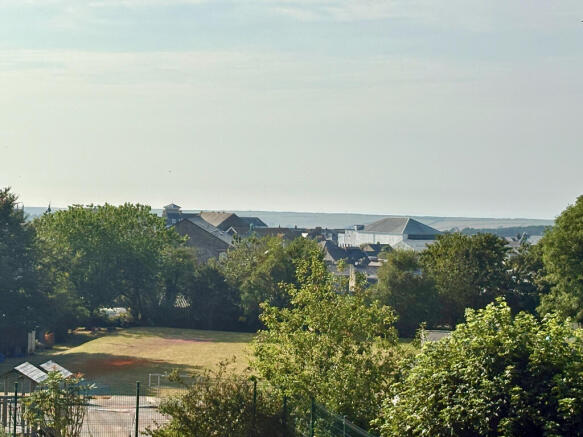 VIEW FROM REAR BEDROOM
