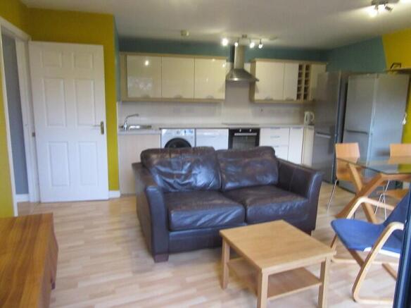 Open Plan Lounge Kitchen