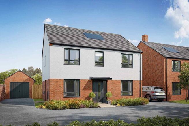 Artist's impression of a typical Rightford home