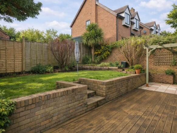 Rear garden