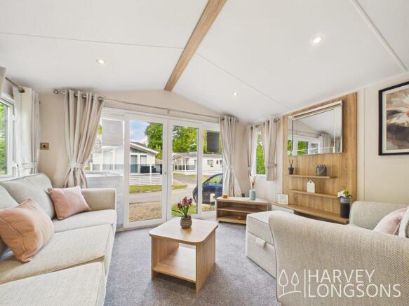 Open Plan Living Area in the Willerby Lamberhurst