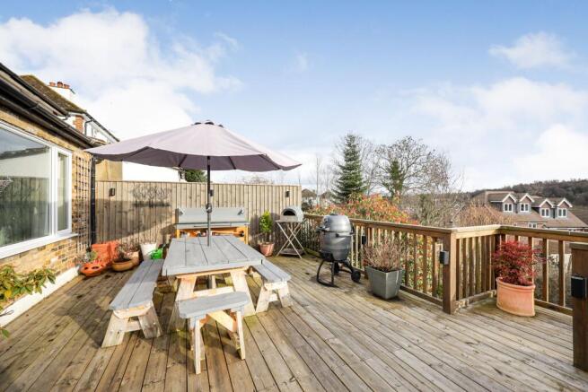 Decked terrace c