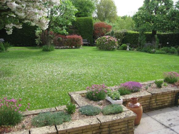 Rear garden