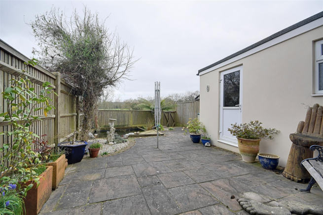 Rear garden