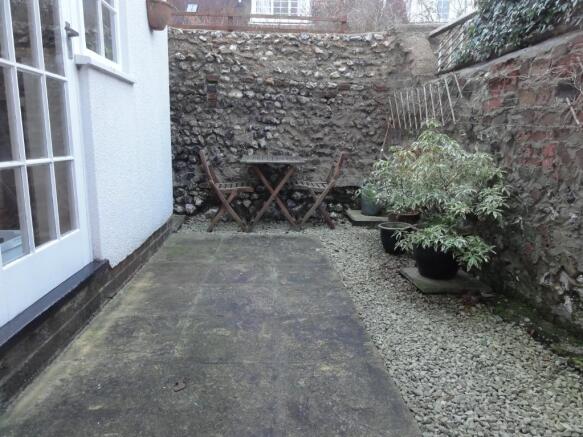 Rear Patio