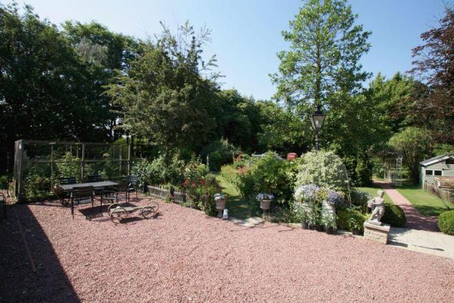 Rear garden