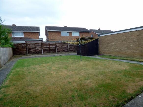 Rear garden