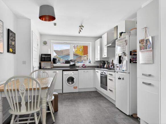 Open plan kitchen/dining room/sitting room