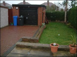 Garage and garden