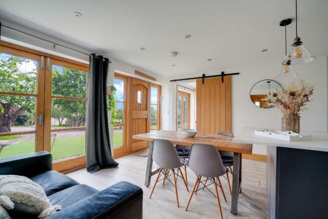Lovely open-plan kitchen